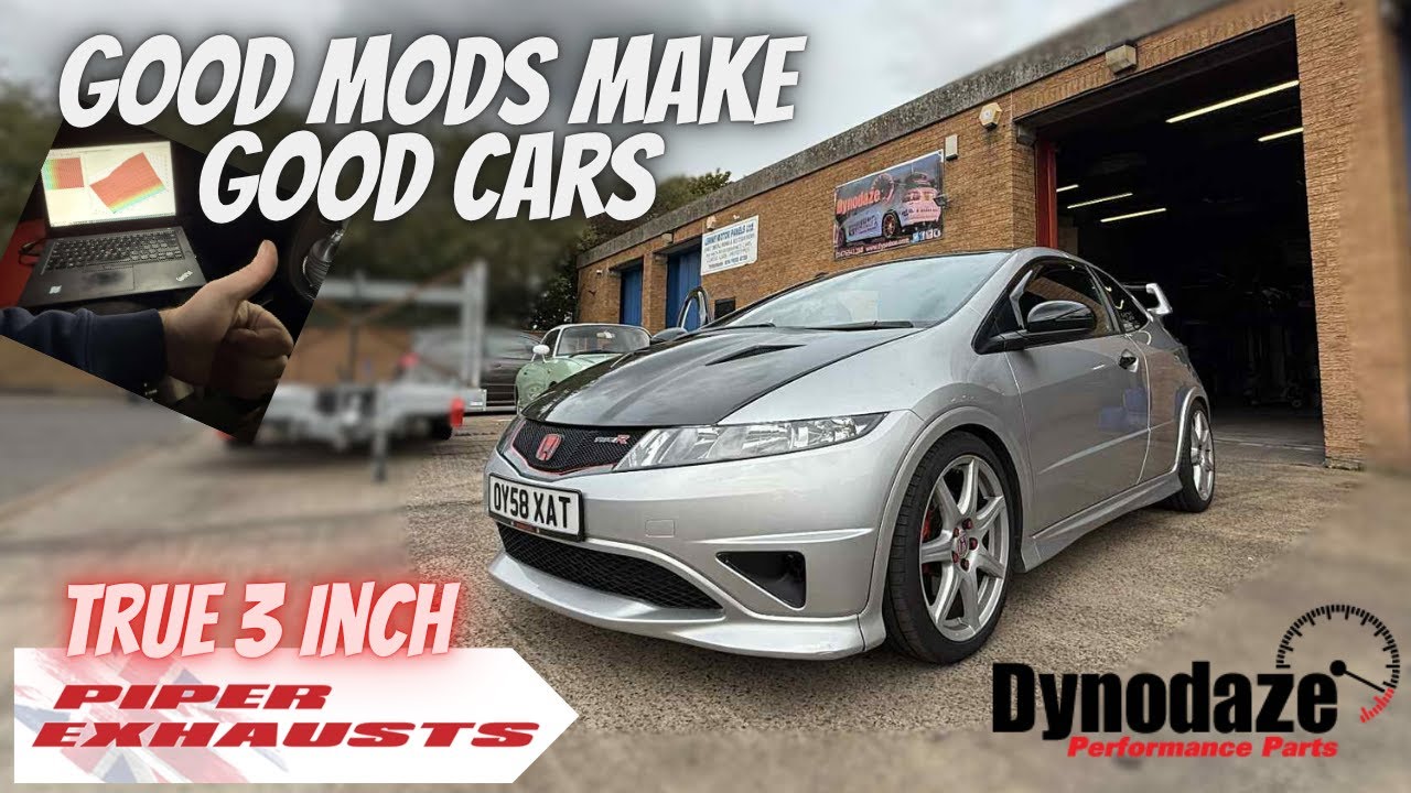 Полная система Piper превращает тюнинг Honda Civic Fn2 Typer в мечту