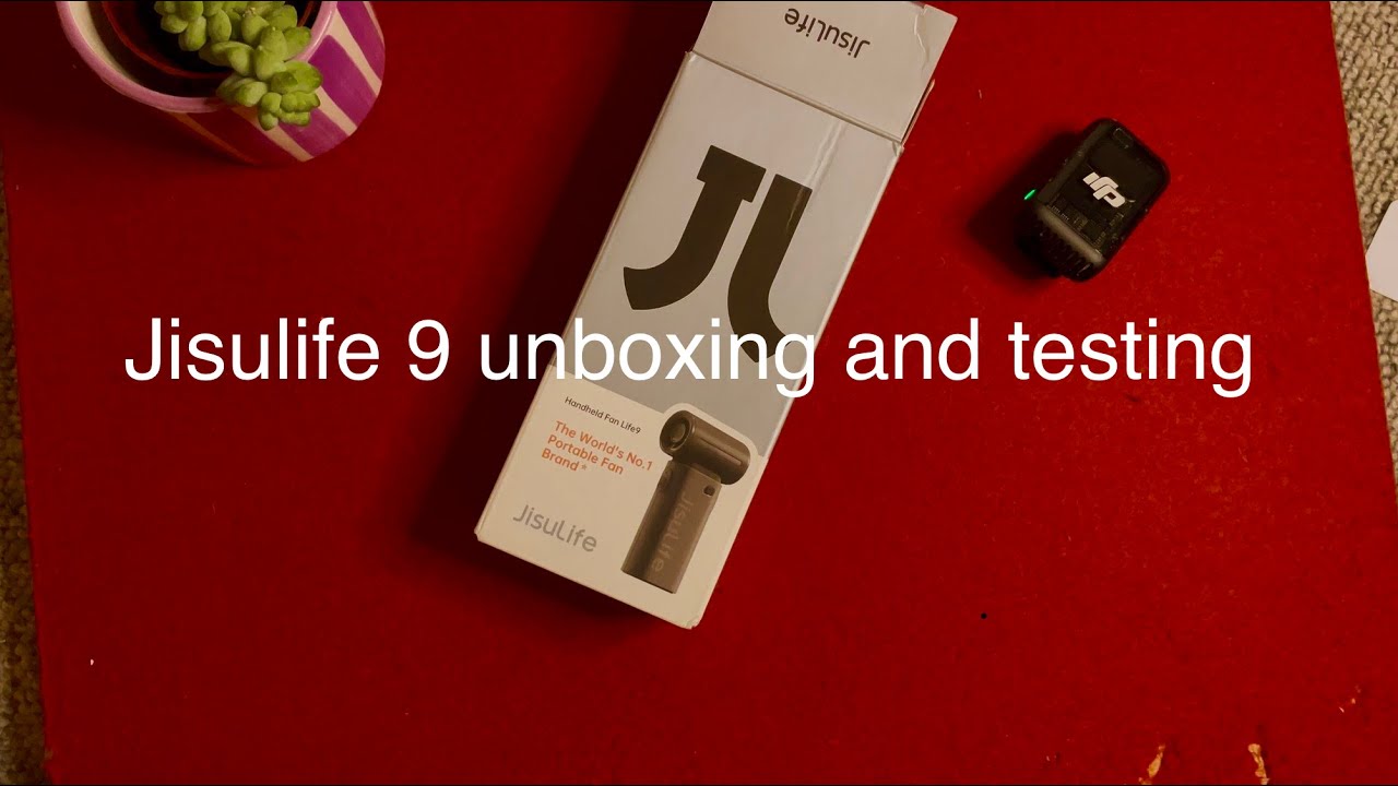 Jisulife fan life 9 unboxing and testing #jisulife #fans 