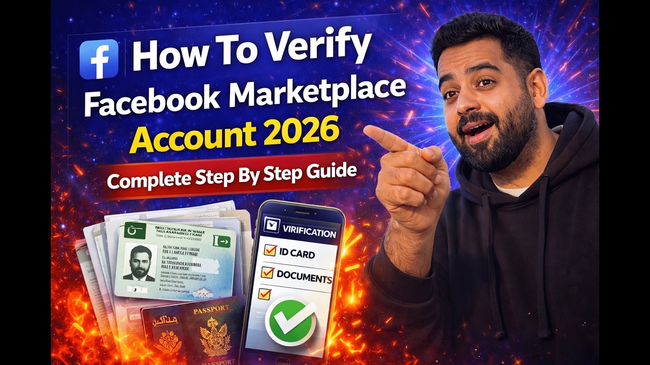 How To Verify Facebook Marketplace Account With Documents 2026 | Complete  (ID Card Method)