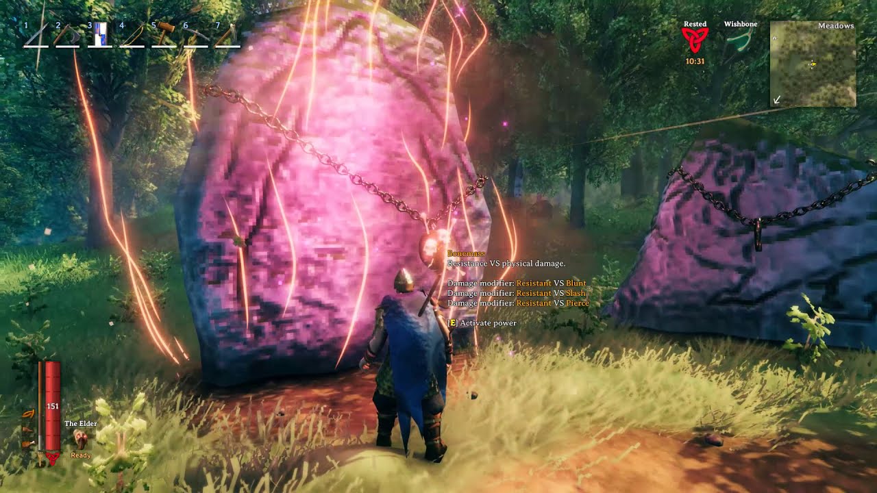 Valheim   Bonemass fight. (Don't use firearrows like a NOOB)