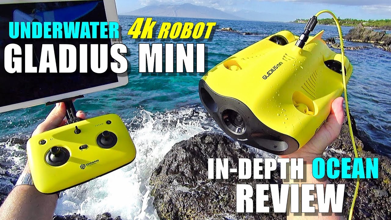 Underwater Drone GLADIUS Mini 4K ROV Review - Part 3 -  [In-Depth OCEAN TEST, Pros & Cons]