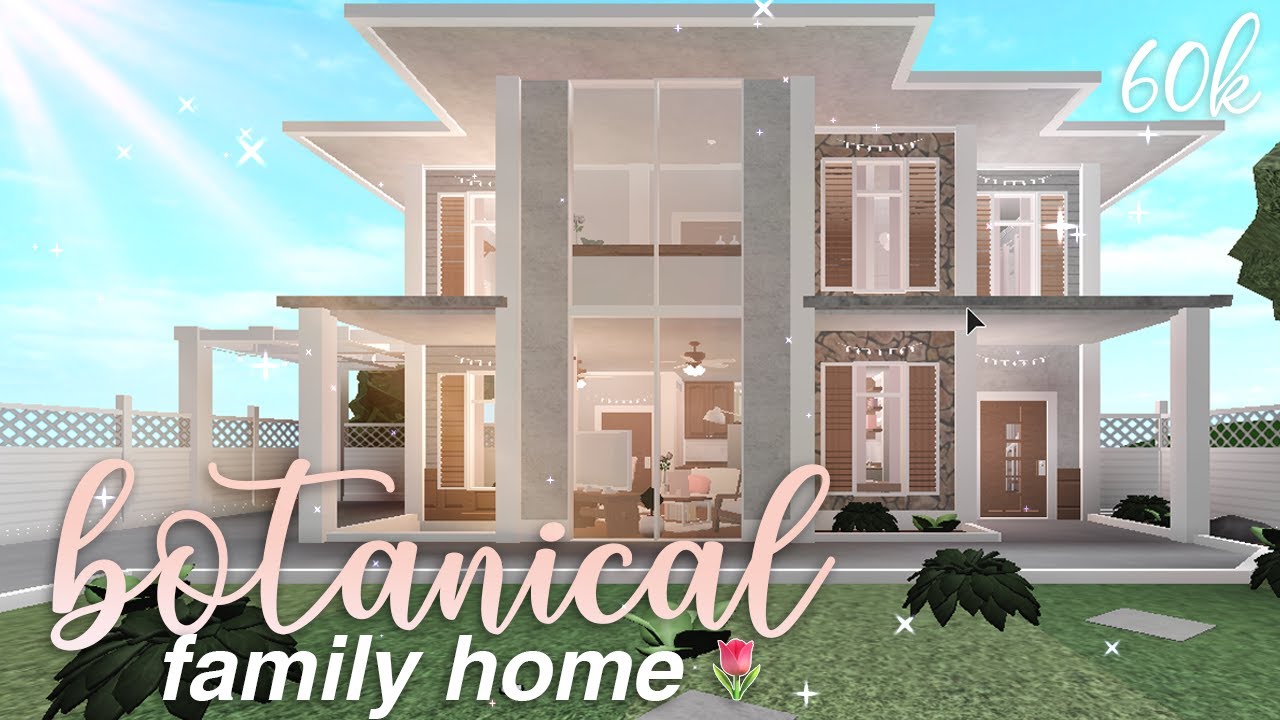 Bloxburg: Botanical Familly Home | House Build