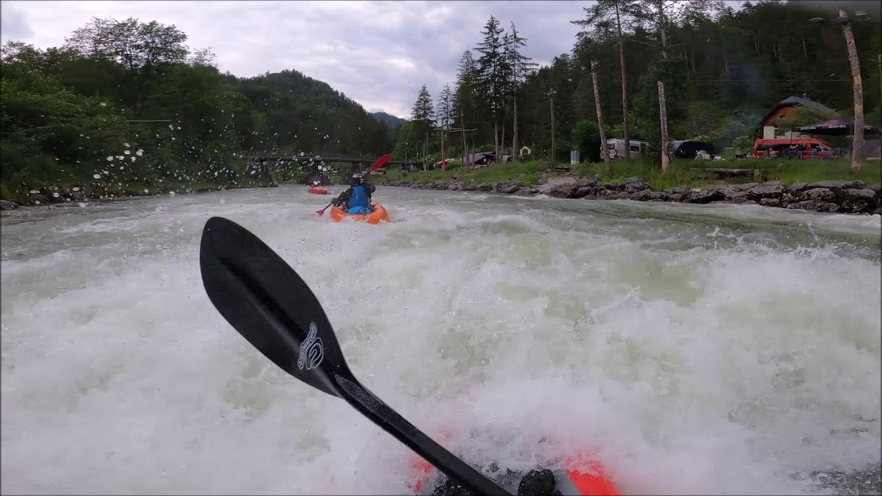 SALZA - Rakousko (198cm) Wildalpen kemp 11.6.2022 Gumotex Safari 🛶👍