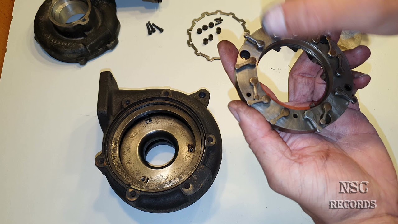 Turbocharger variable geometry cleaning and polishing for best performance By:NSC