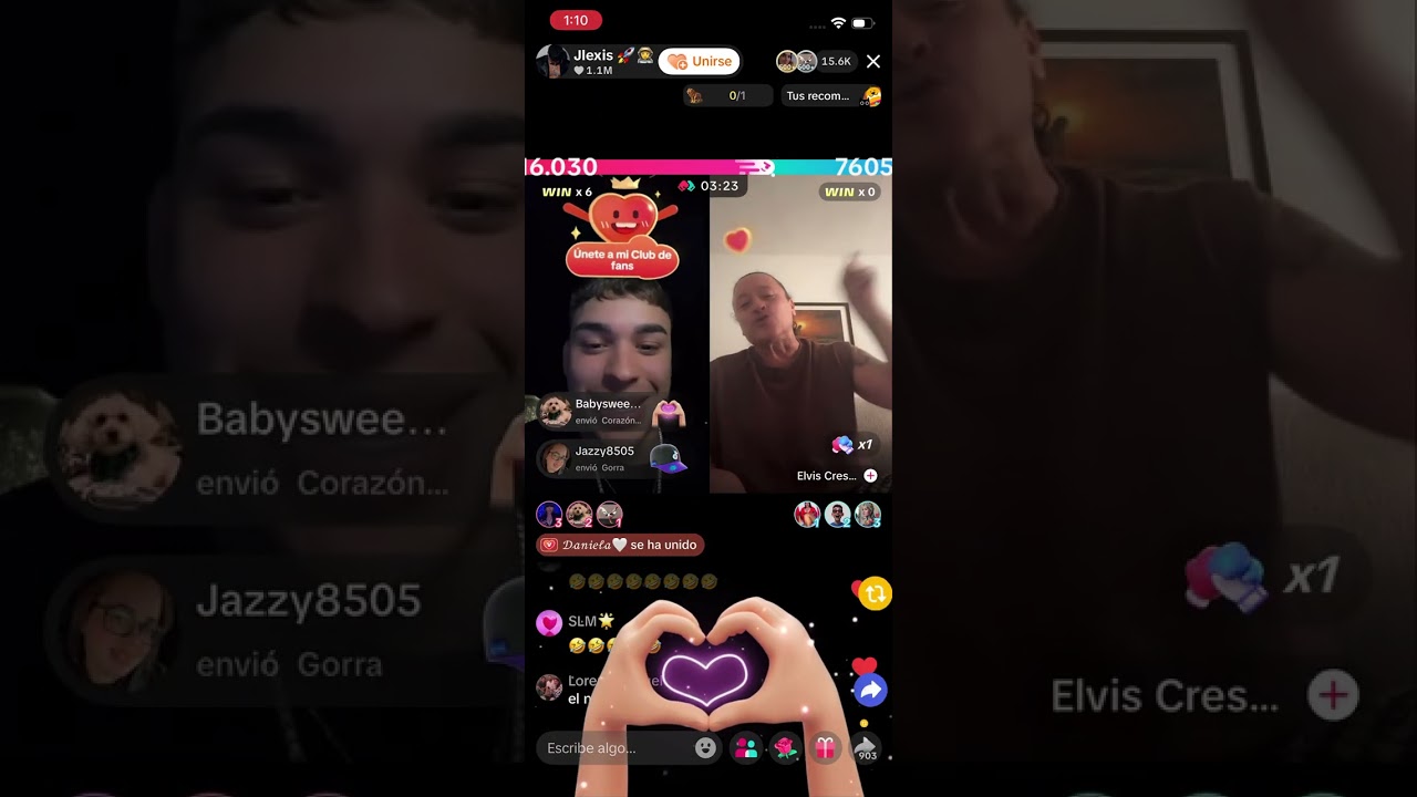 JLEXIS LIVE CON ELVIS CRESPO 20-01-2026  DESPUÉS CANTANDO DANI🛳️💖#jlexis #elviscrespo #danibarranco 