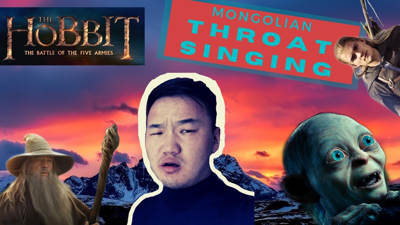 The Hobbit - Misty mountains cold (Mongolian throat singing style) cover by Mandaakhai
