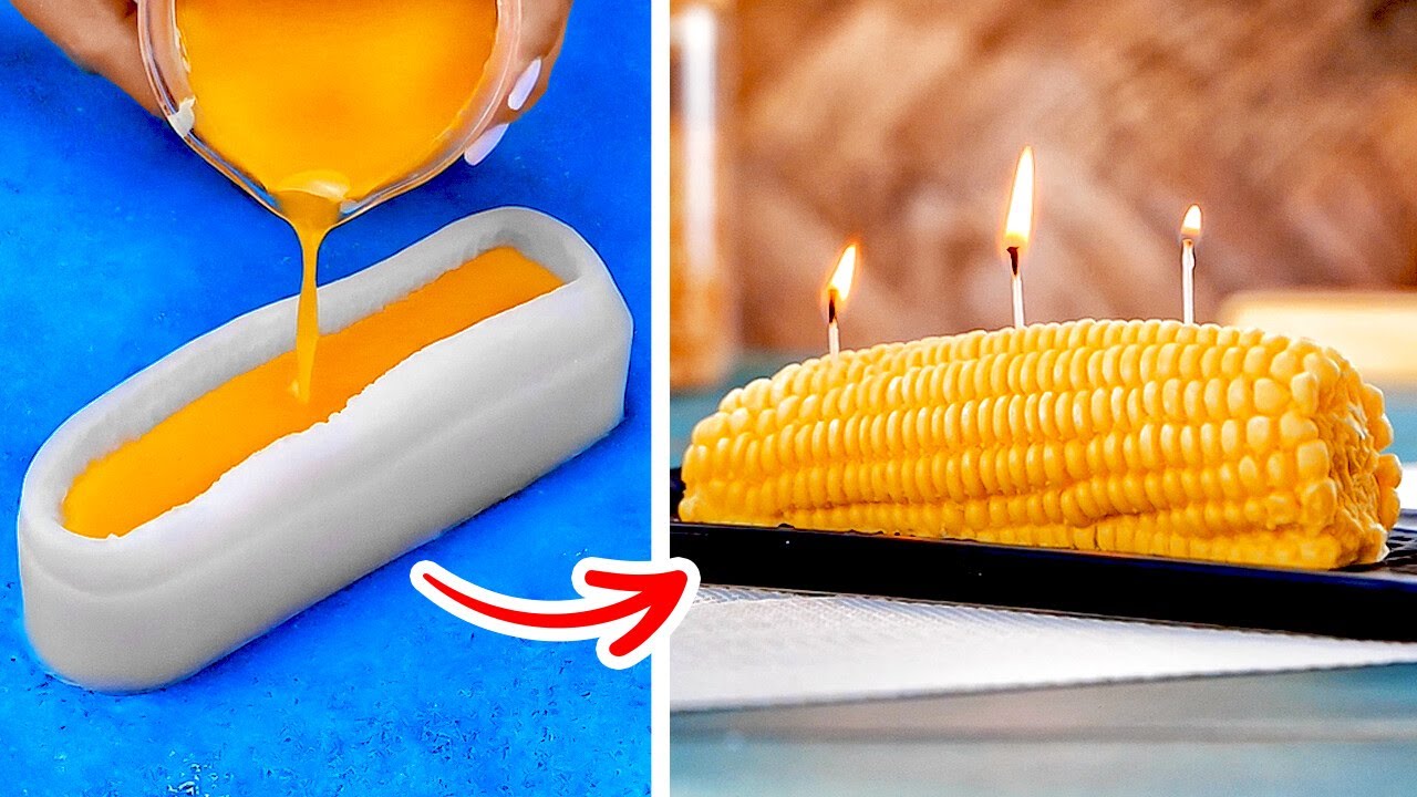 Einzigartige Ideen f&uuml;r handgemachte Kerzen, die Sie zu Hause herstellen k&ouml;nnen