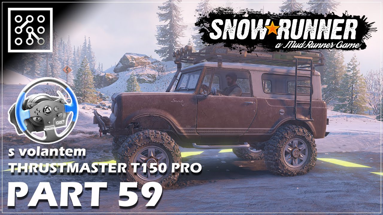 SNOWRUNNER CZ | Kriminální ústředna  - Thrustmaster T150 PRO  #59 | Lets play | Česky