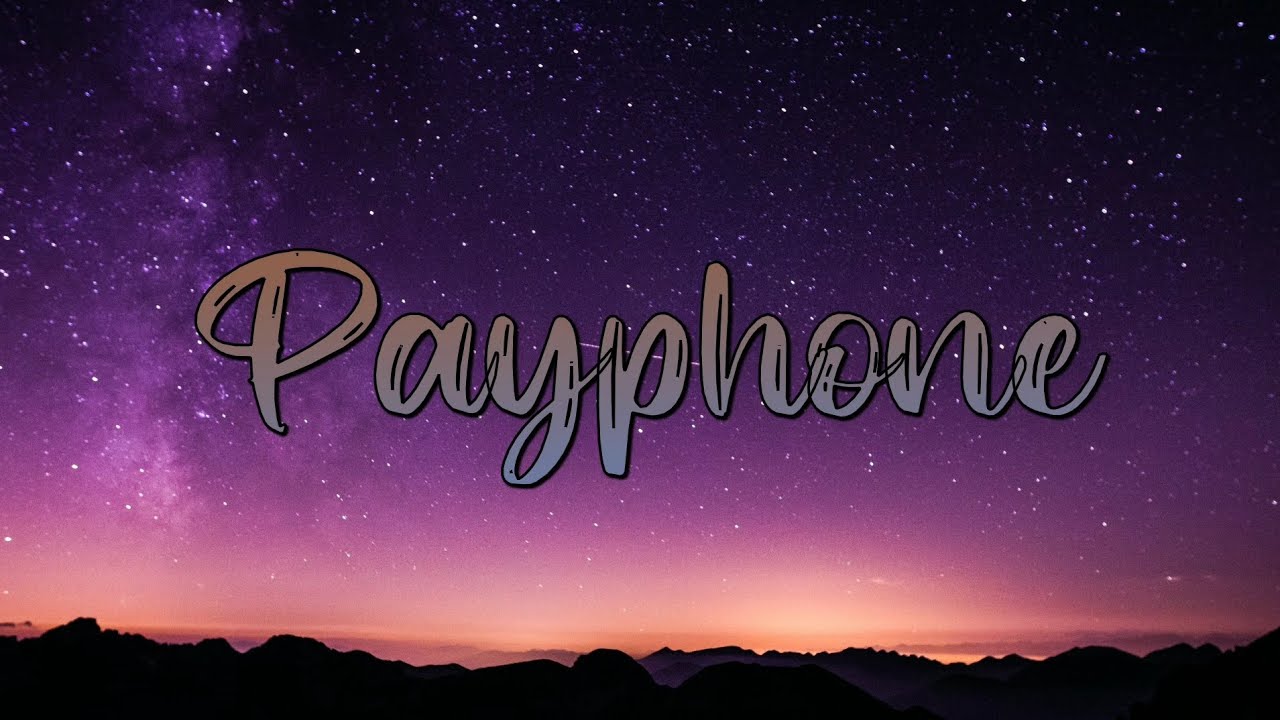 Maroon 5 Ft. Wiz khalifa - Payphone (Full Lyrics Video) || T-Artist (Sanjay) ♤
