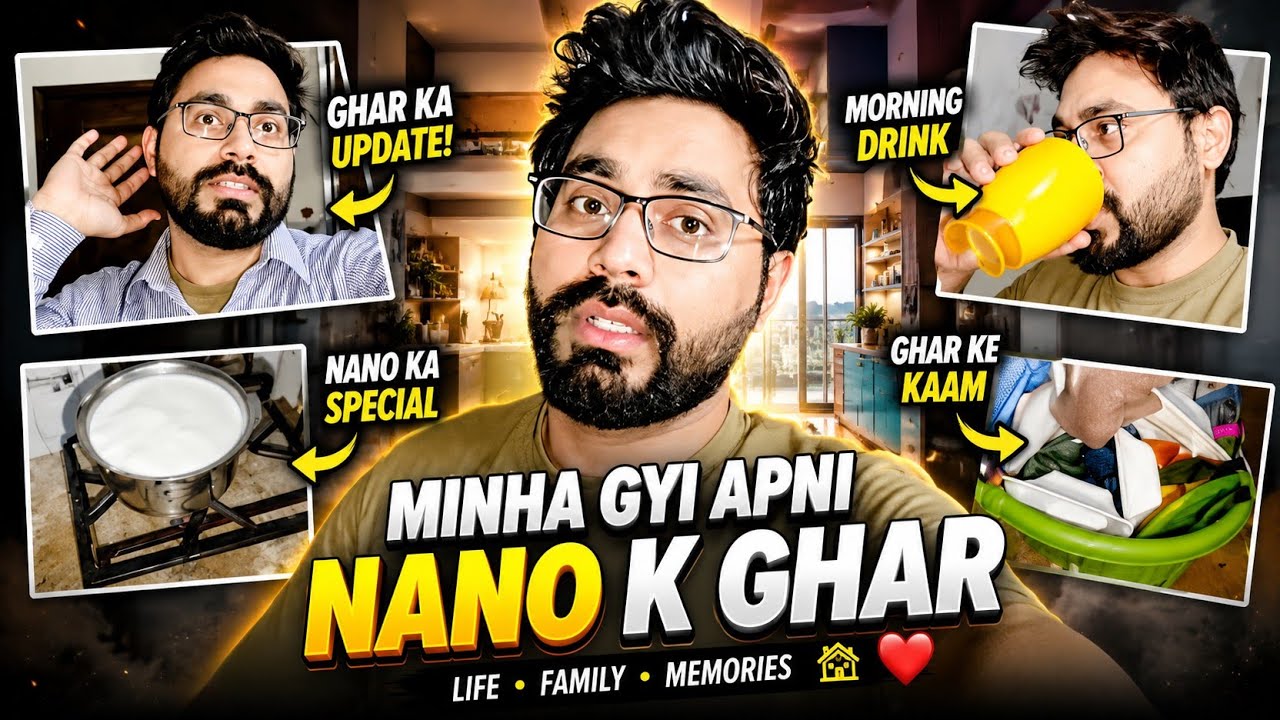 Minha apni nano k ghar chali gyi | Mera ghar ma akelay dil nhi lag rha