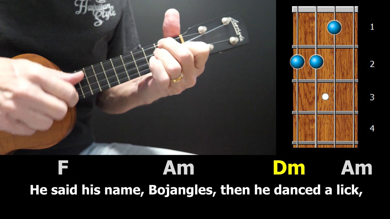 Mister Bojangles - Ukulele Tutorial with Chords & Lyrics