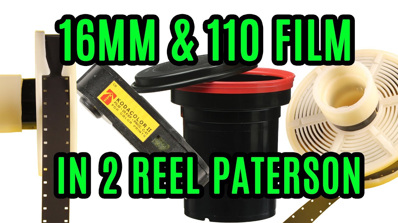 How to Develop 16mm & 110 Film in a 2 Reel Patterson Tank / Reel Modification Tutorial