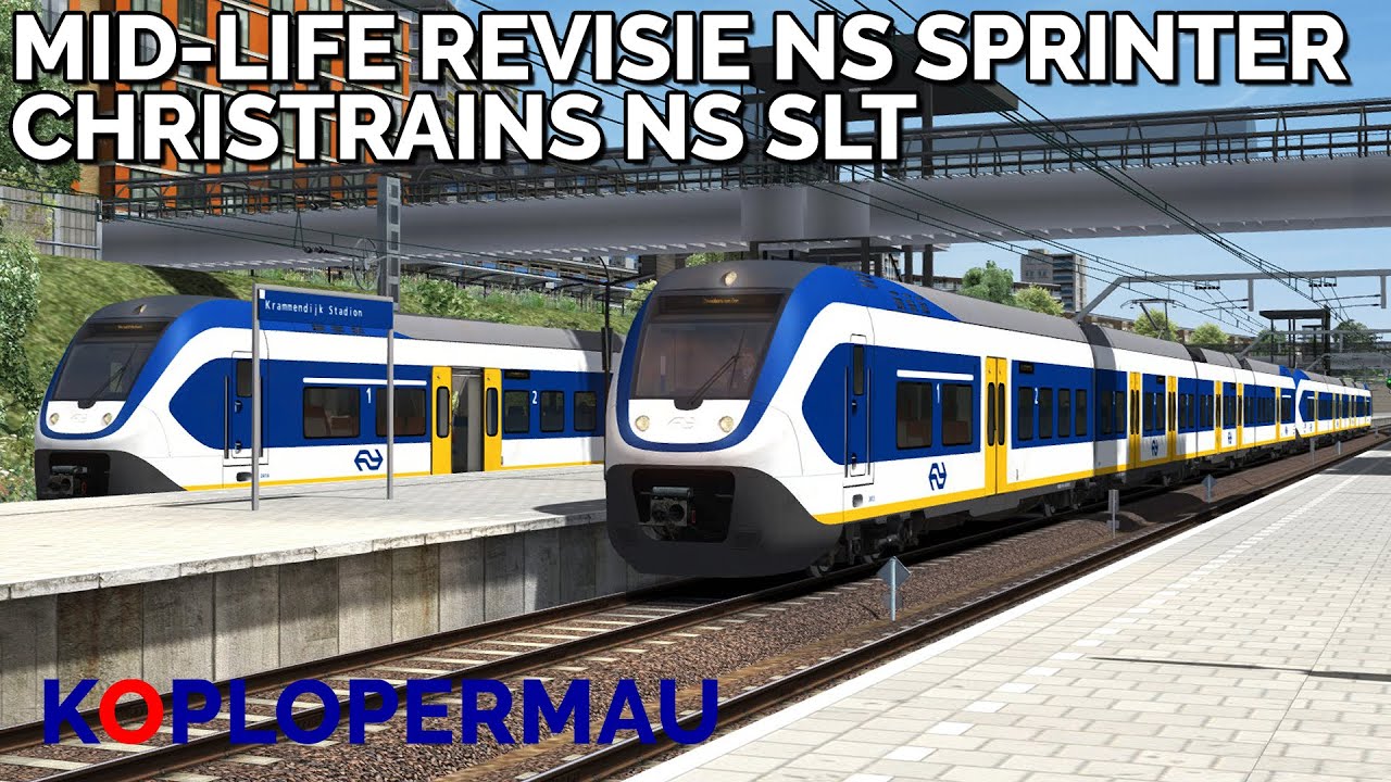 Train Simulator 2023: Gereviseerde SLT van ChrisTrains op het Krammerdijks Deltaland!