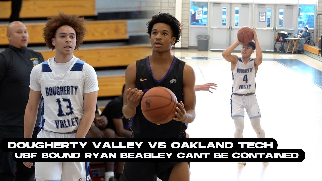 Dougherty Valley vs Oakland Tech | USF Bound Ryan Beasley Cannot Be Contained!