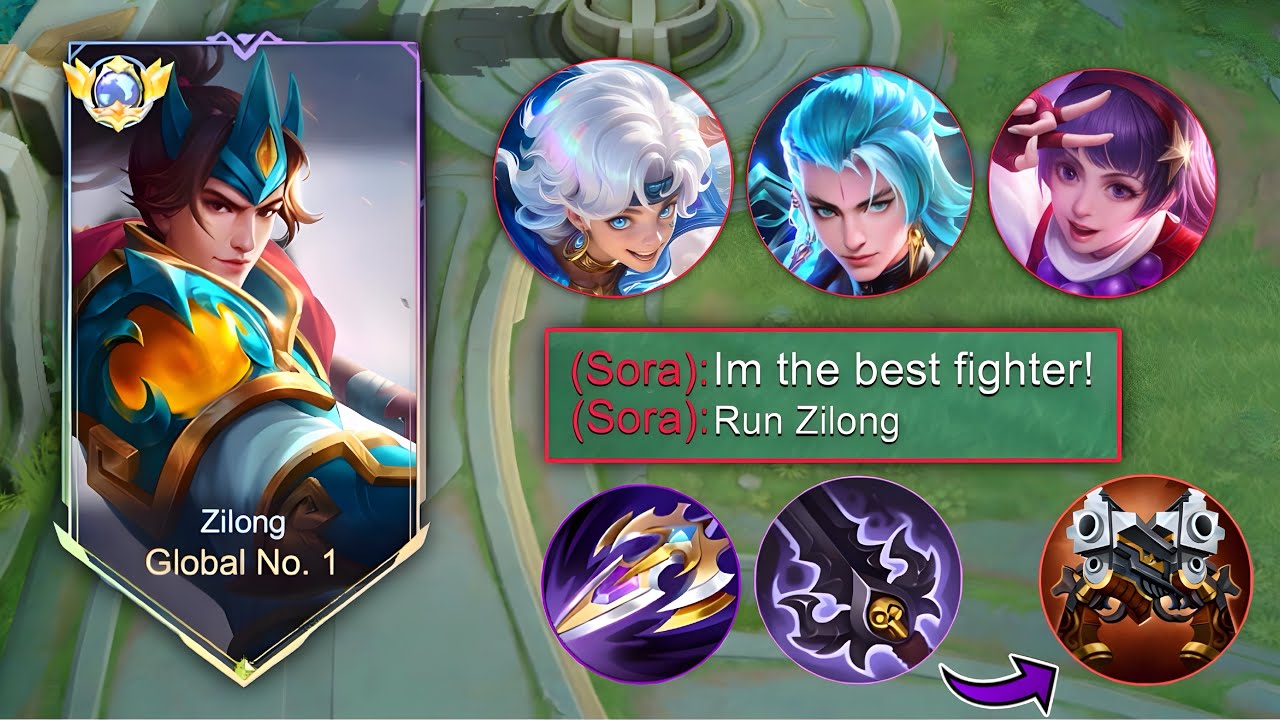 GLOBAL ZILONG NEW PERFECT BUILD!  WELCOME BACK CRITICAL BUILD! (Must abuse)