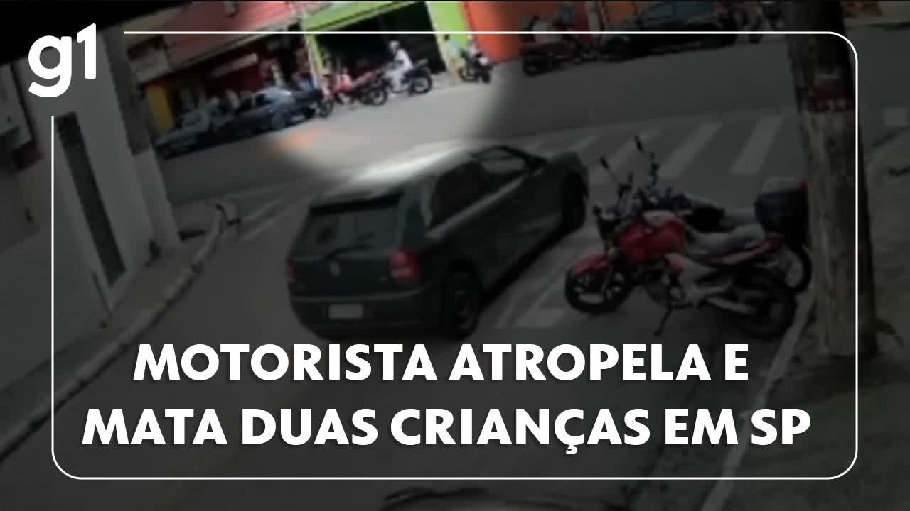 Motorista embriagado atropela e mata duas crian&ccedil;as na cal&ccedil;ada em Diadema, na Grande SP