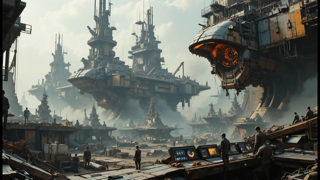 hfy best | stories Earth’s Scrapyard Becomes a Fleet of Advanced Battleships
