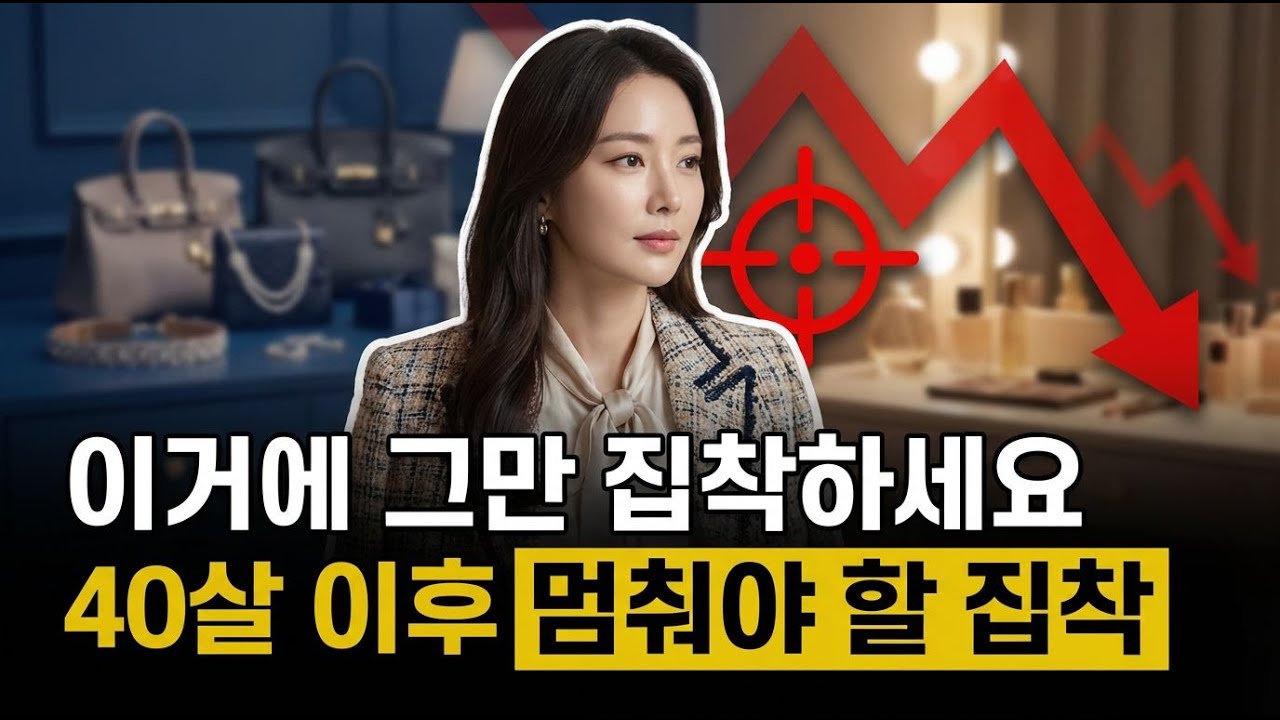 40대 이후, 이제 그만 쫓아야 할 9가지 | 시사 애니메이션