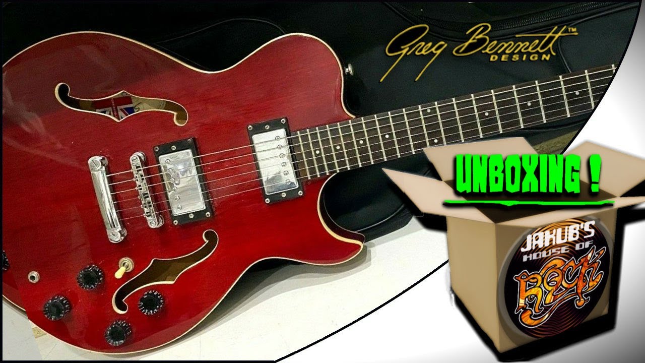 Samick, Greg Bennett Designed, Royale guitar UNBOXING AND DEMO!
