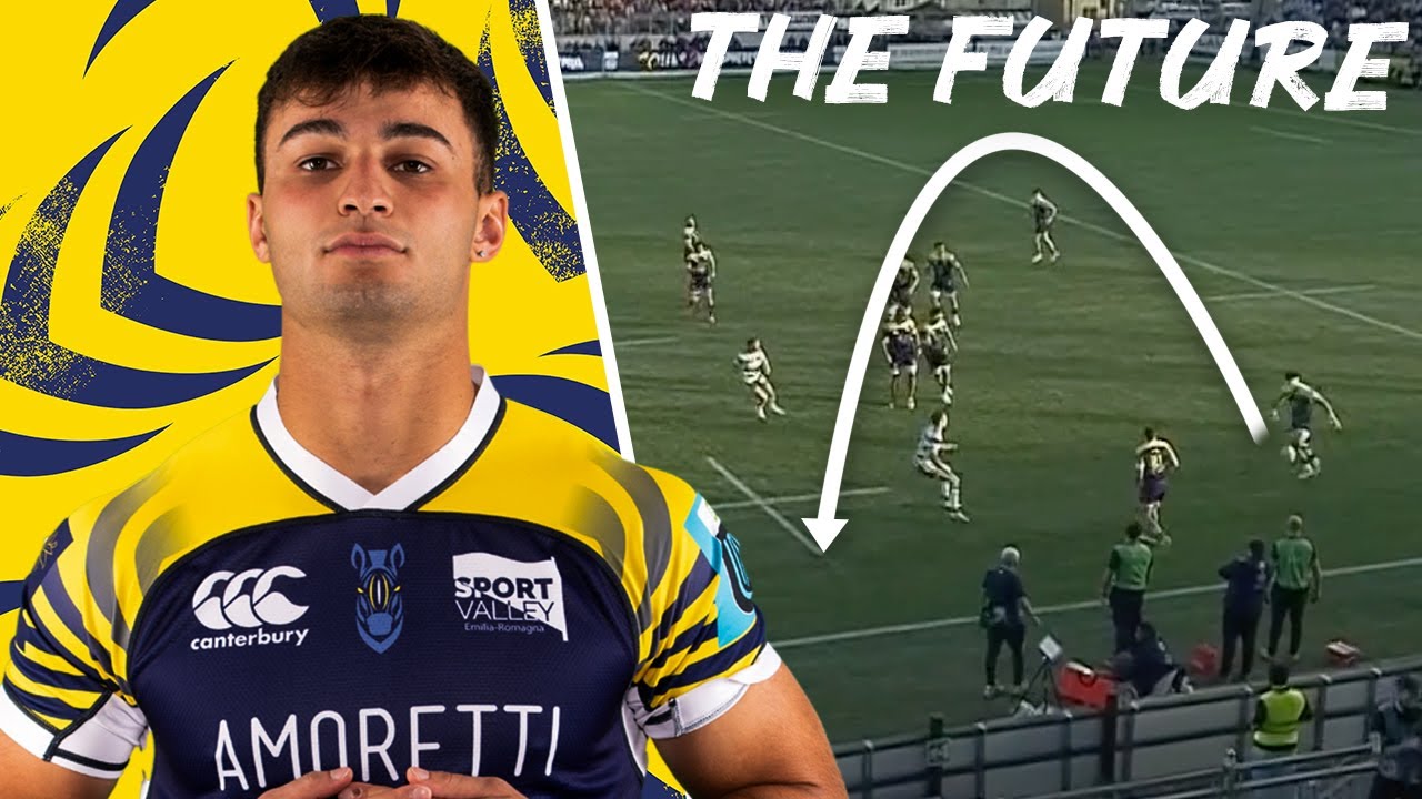 Italy's young fullback Lorenzo Pani | Best URC Moments