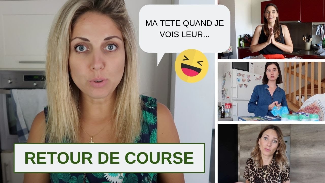 NOS RETOURS DE COURSES SAISON ESTIVALE - LES COPINES