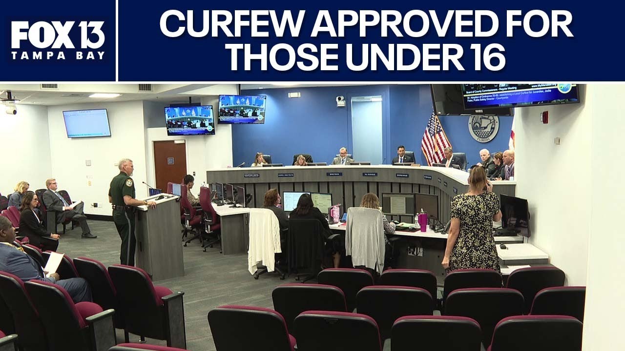 Florida county approves curfew for kids under 16