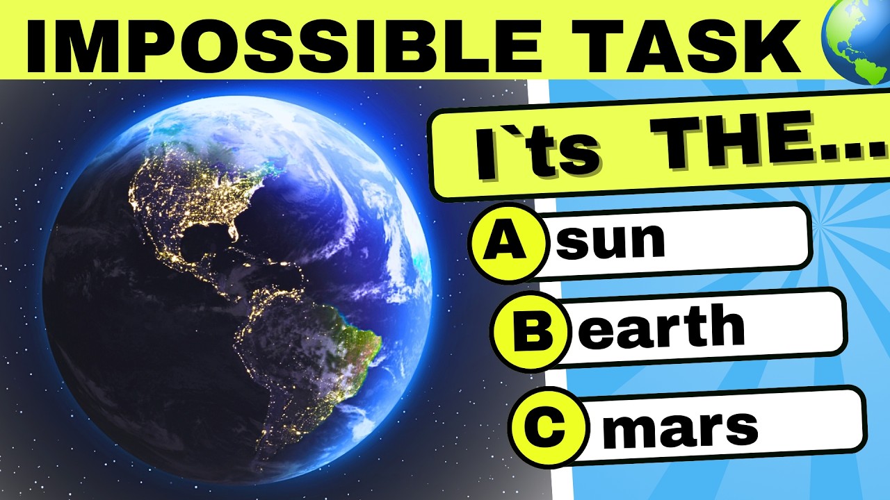 Earth Quiz Challenge 2026 🌍 | 10 Impossible GK Questions