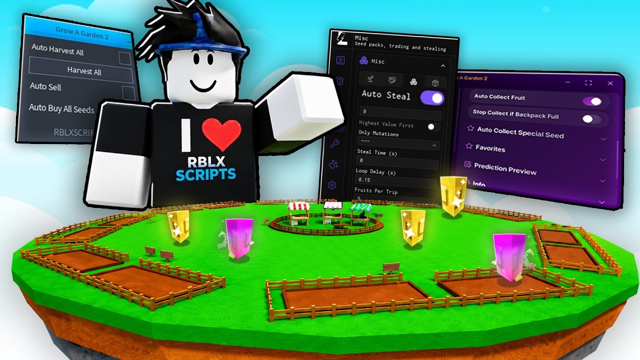 Я объединил ВСЕ ЧИТЫ в скриптах Grow a Garden 2..