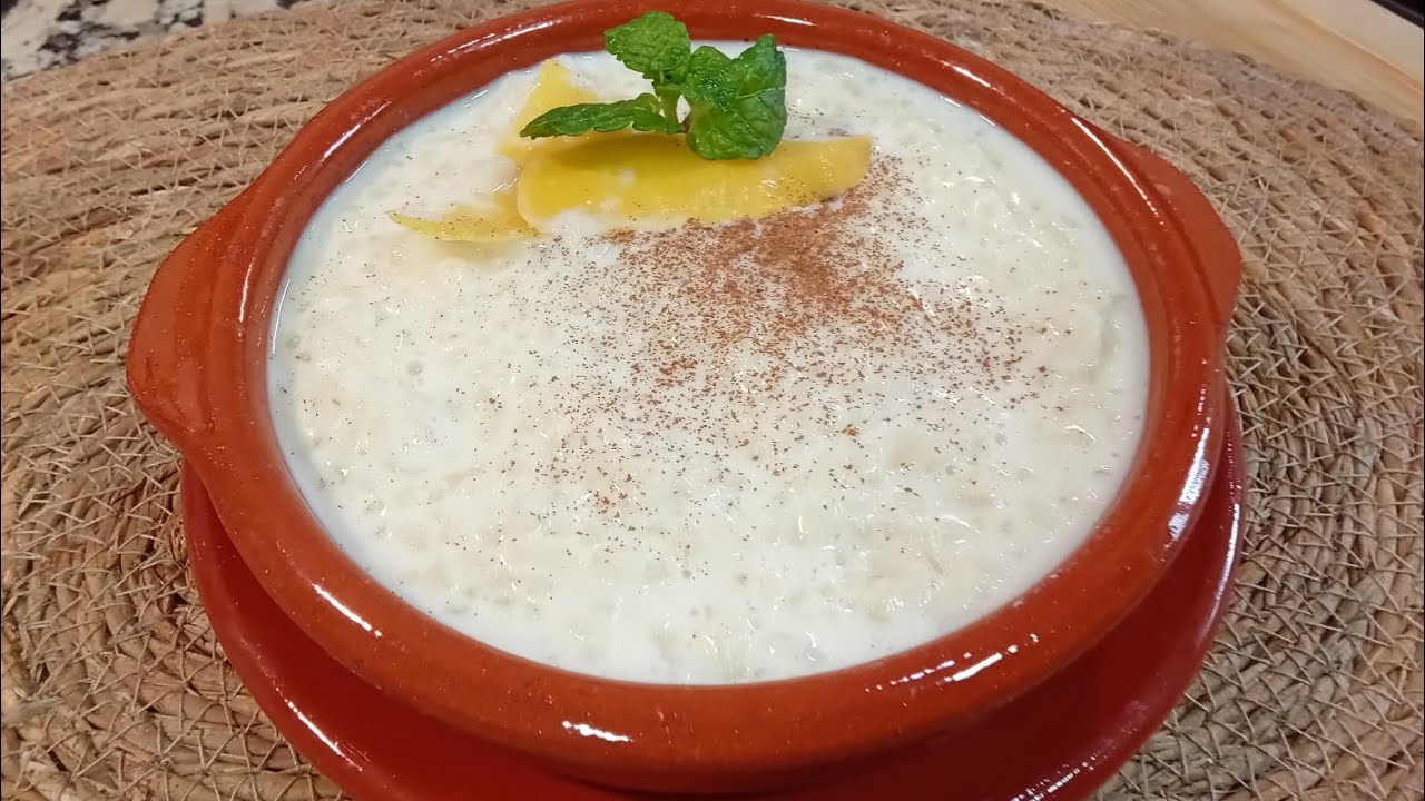 ARROZ CON LECHE casero super cremoso, fácil y delicioso sin que nos quede  apelmazado 