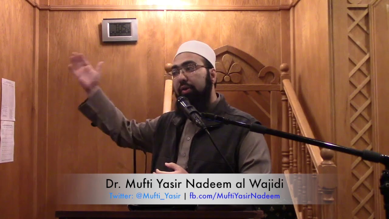 Men and women are NOT equal | Dr. Mufti Yasir Nadeem al Wajidi