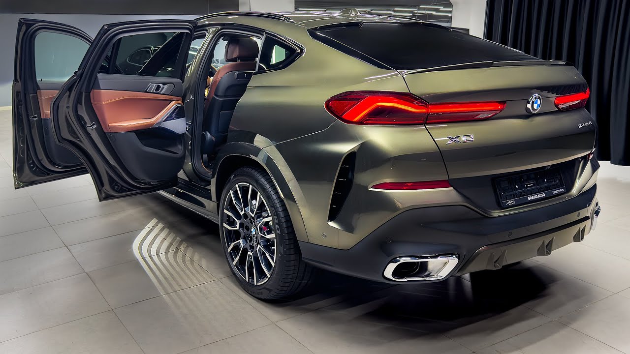 2025 BMW X6 - Детали экстерьера и интерьера