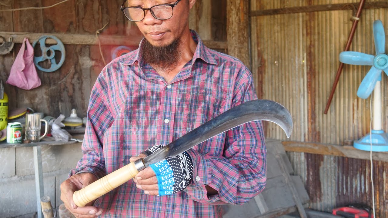 Tool Making-How To Make A Very Sharp And Comfortable Billhook