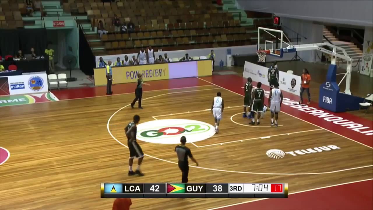 Yandell Denis Highlight Tape #4 Saint Lucia (Blue & White) FIBA