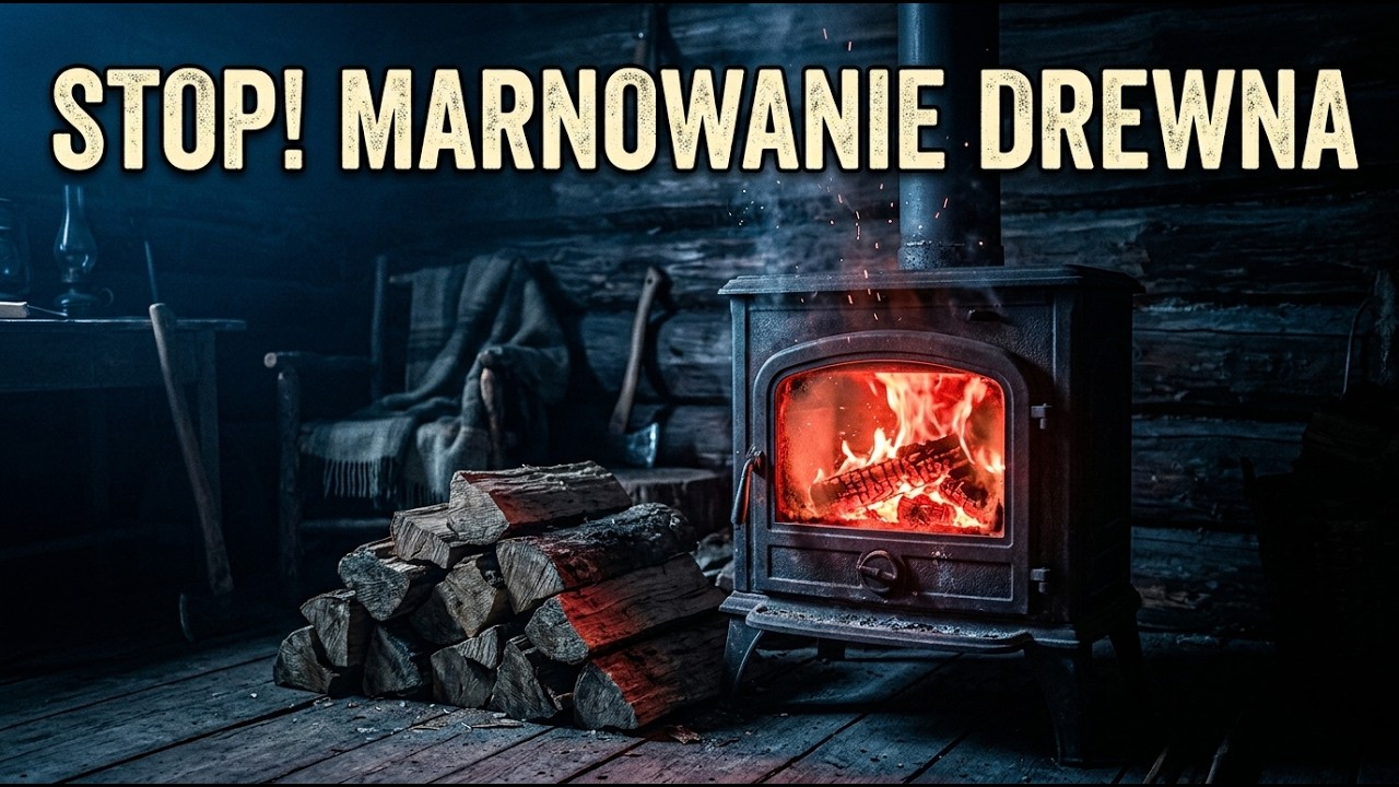 Kuchenka na drewno: Przestań teraz — ten nawyk marnuje nawet 40% drewna opałowego.
