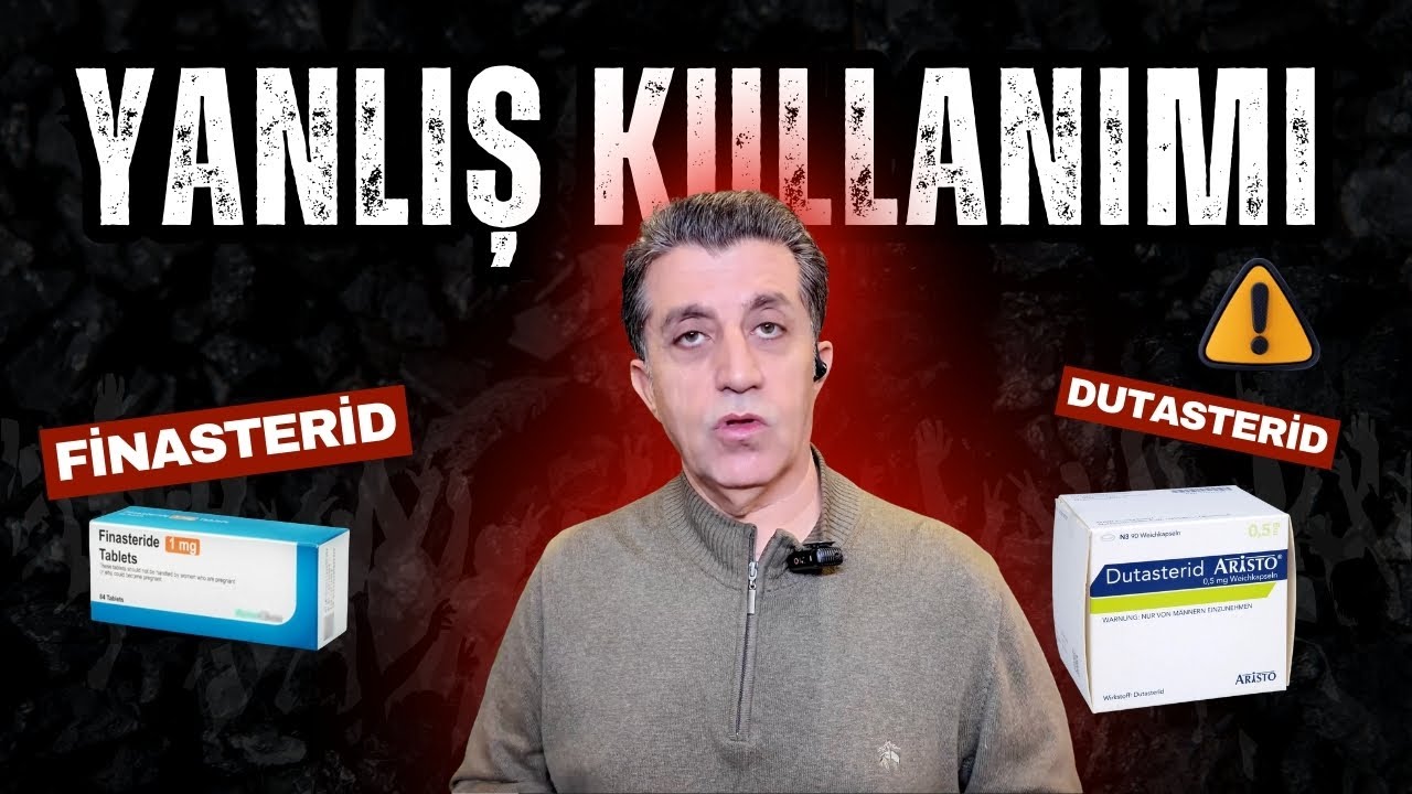 Finasterid & Dutasterid Yanlış Kullanım Uyarısı Dr. Hamid AYDIN