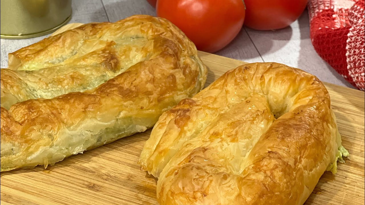 Burek za 5 minuta /Brza pita od gotovih kora/