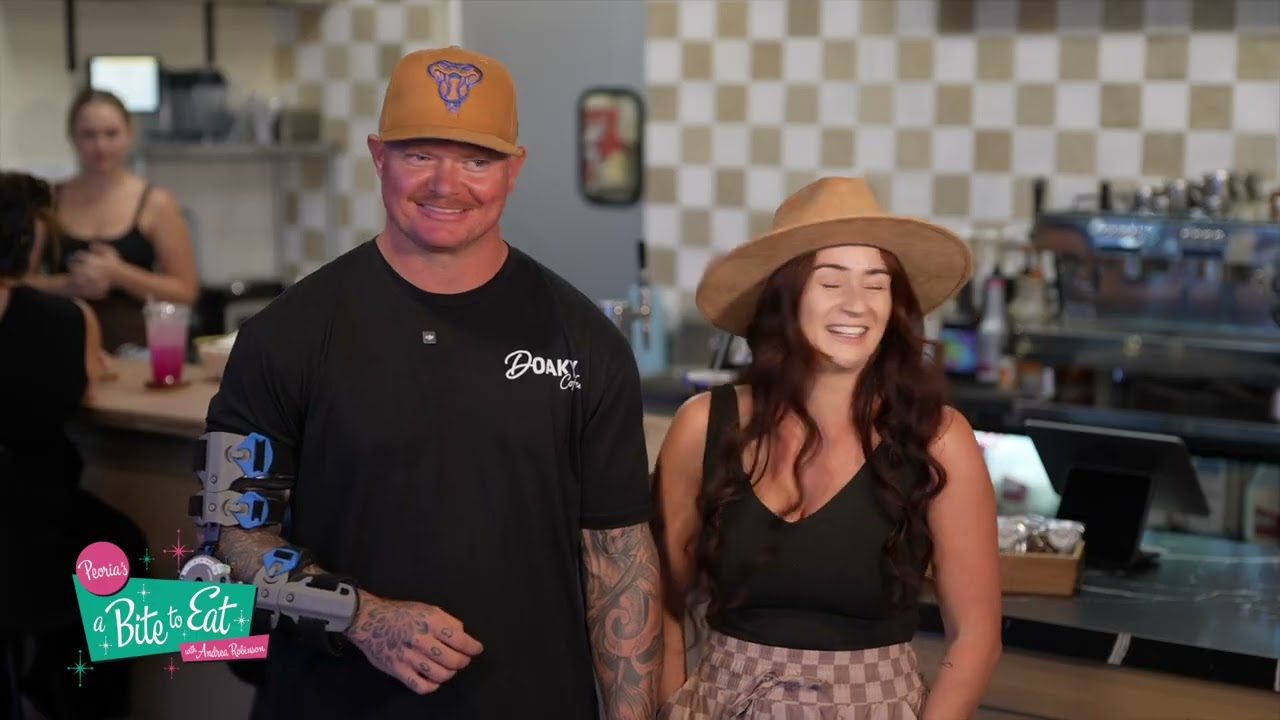 Перекус в кафе Doaky Coffee