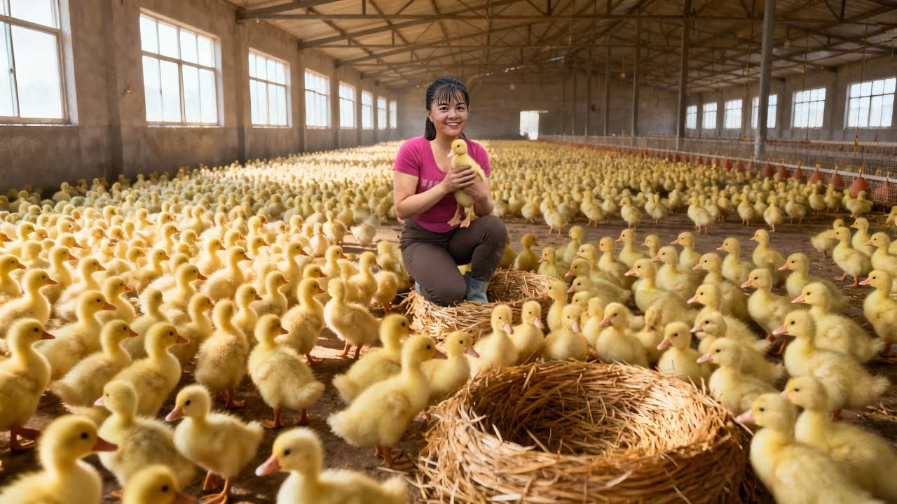 ¡Compré Cientos de Patitos 🦆 y los Transporté en un Camión de 3 Ruedas! 😱🚜