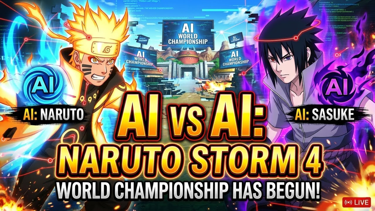AI vs AI: The Naruto STORM 4 World Championship Has Begun!