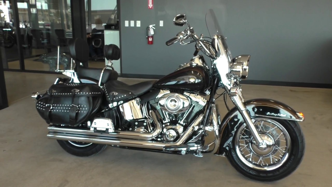 030466   2013 Harley Davidson Softail Heritage Classic Anniversary   FLSTC Used motorcycles for sale