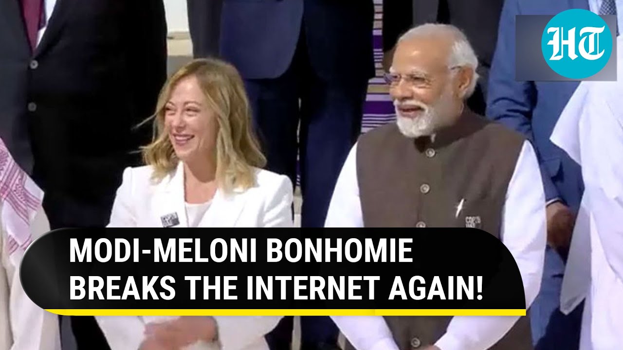 PM Modi Cracks Jokes With Italy's Meloni at COP28 Summit In Dubai | Watch