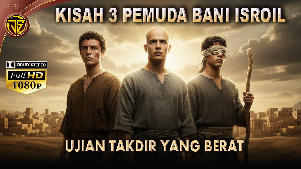 Kisah 3 Pemuda Bani Isroil Menghadapi Takdir Ujian Yang Berat.