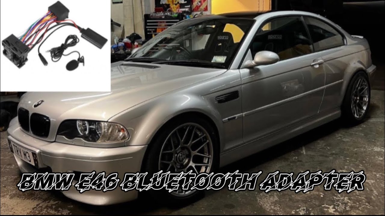 BMW e46/e46 M3 Bluetooth adapter install and common issues found with not working ￼