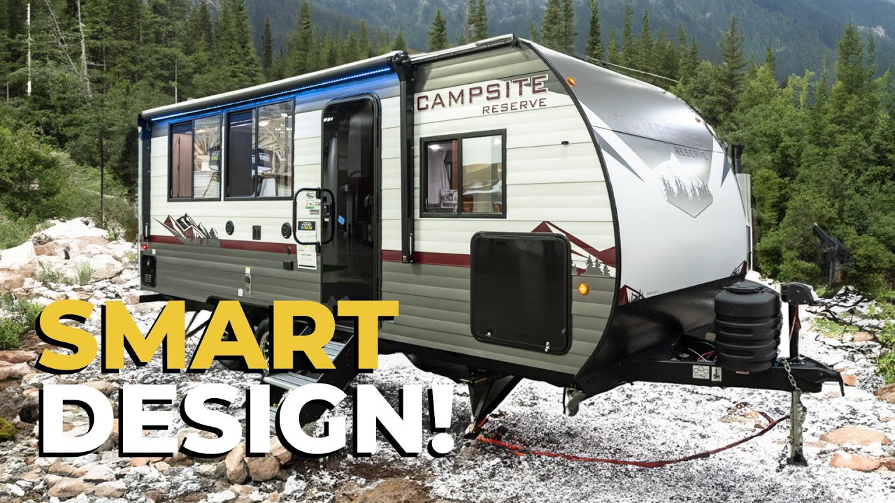 UNIQUE Layout That Just Makes SENSE! 2024 Campsite Reserve 20AK | RV Review