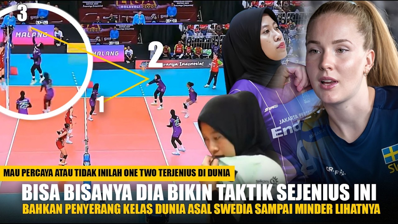 Ini Taktik Jenius Apa..!! Mega Ciptakan Strategi One Two yg Kalahkan Penyerang Swedia Issabelle Haak