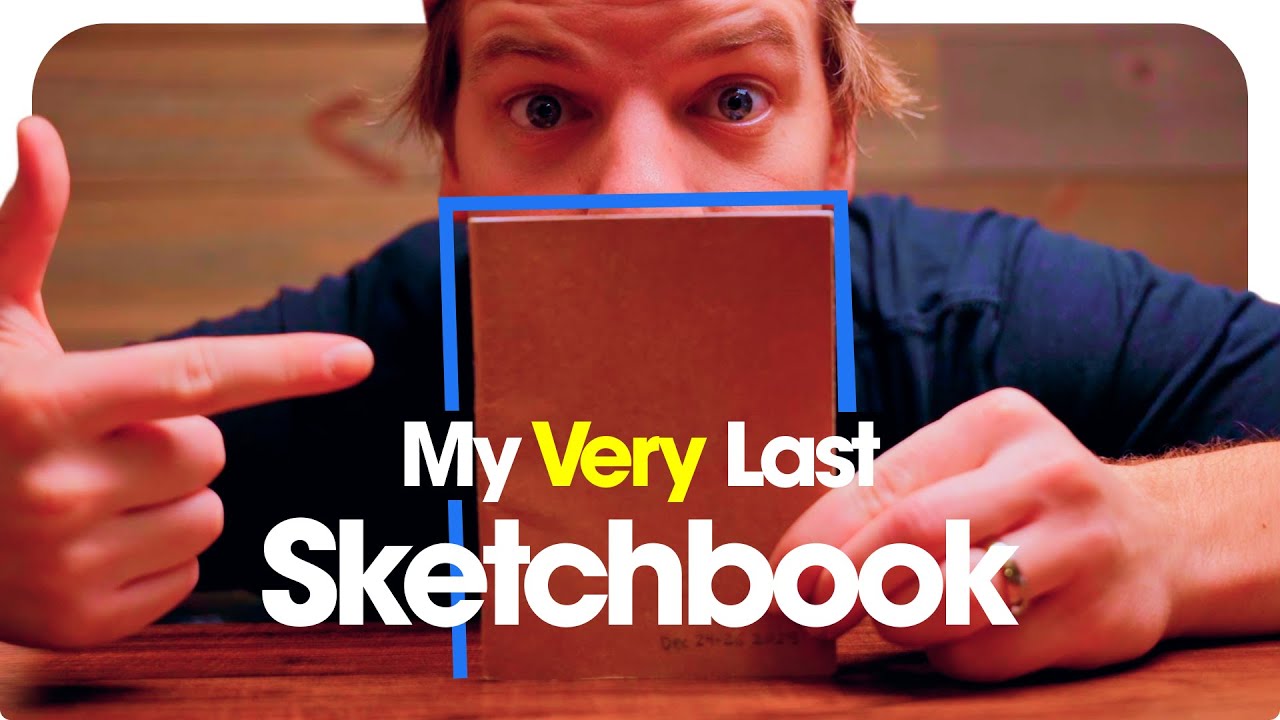 My Last Sketchbook of 2025 | Sketchbook Tour