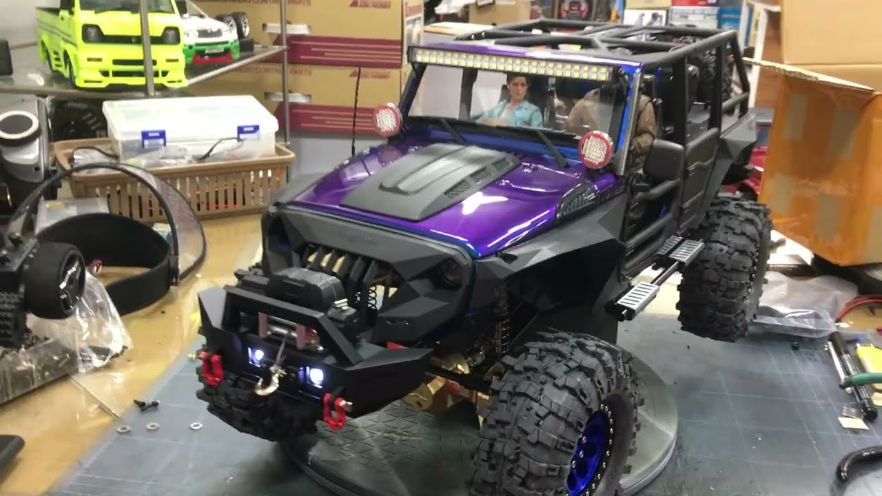 TRAXXAS TRX4 RUBICON OPEN TOP Ver. Build !! 루비콘 JK 만들기