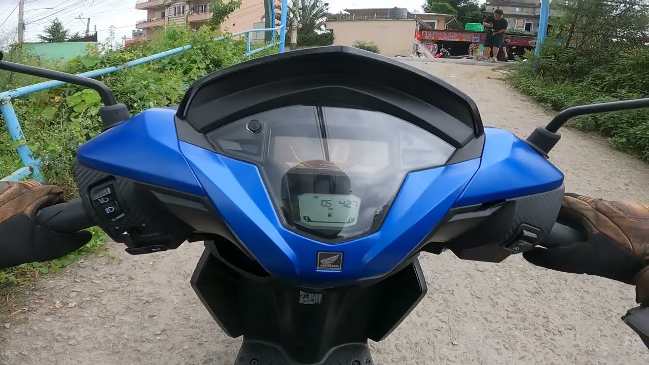Honda Dio 125 |  Pickup Test on Steep Roads | Honda Nepal