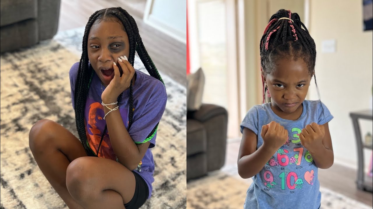 Girl Gives BULLY SISTER A BLACK EYE, She Learns Her Lesson | QC FAMILY