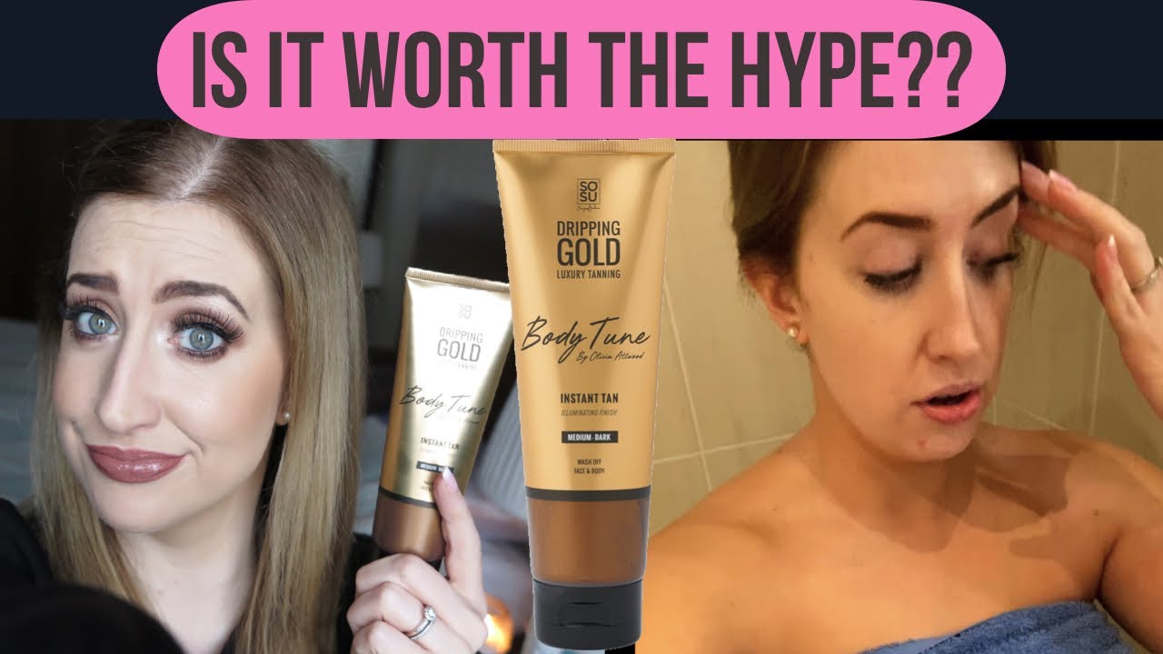 IS IT WORTH THE HYPE?! SOSU BODY TUNE INSTANT TAN